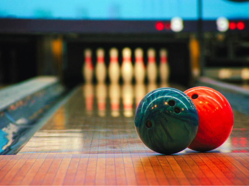 Premium bowling lanes at Altitude Arena in Sharjah